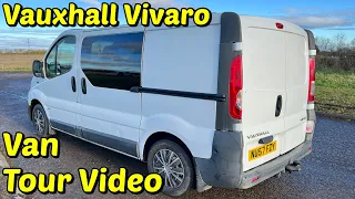 Vivaro Campervan Conversion Van Tour Video