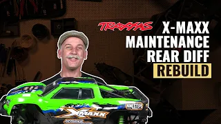 Traxxas | X-MAXX Differential Rebuild Tutorial | #askHearns