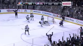 Avalanche go Tic Tac Toe on Landeskog goal