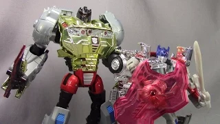 Transformers Age of Extinction Target Exclusive Silver Knight Optimus Prime and Grimlock