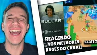 REAGI aos MELHORES RAGES SUBINDO TROFÉUS sem VOLTAR ao LOBBY part.2