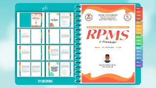 FREE Editable RPMS E-Portfolio Template in PowerPoint