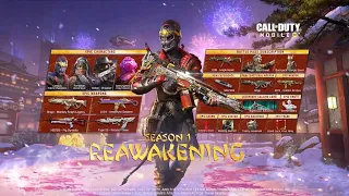 Call of Duty: Mobile | Battle Pass - Season 1 (REAWAKENING) + Full Details & All Rewards