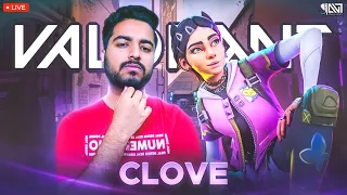 🛑UNLOCKING NEW AGENT | CLOVE GAMEPLAY LIVE   #valorant #AVTcc