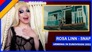 Rosa Linn - Snap - Armenia 🇦🇲 | American Reacts to Eurovision 2022