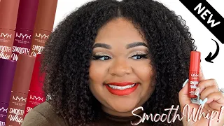 NYX SMOOTH WHIP BLURRING MATTE LIP CREAM REVIEW