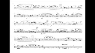 Scheherazade Study for bassoon (Ž. Smalys)