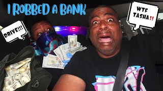 "BANK ROBBERY" PRANK ON BOYFRIEND!
