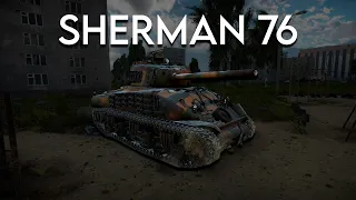 O Tanque mais usado pelos EUA na Segunda Guerra - SHERMAN 76 - WAR THUNDER