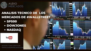 #WallStreet en #directo #livestream #envivo ! Análisis del #DOW #SP500 #nasdaq