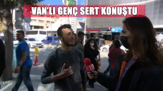 Van'lı Genç AKP ve Erdoğan'ı Topa Tuttu!