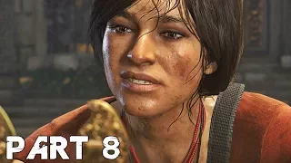 UNCHARTED THE LOST LEGACY Walkthrough Gameplay Part 8 - Hidden City (PS4 Pro)
