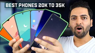 Best Phones To Buy Between ₹20,000 ₹25,000 ₹30,000 & ₹35000 [NOVEMBER 2023]
