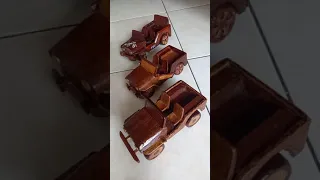 Hand Made Wooden toy Jeep | DIY | #Shorts