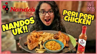 Eating at NANDO’S UK for the First Time!!