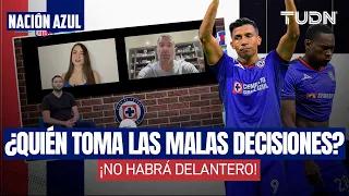 🚂🔵 NACIÓN AZUL: Nunca llegó el '9' 😳 Otra decepción de la máquina | TUDN