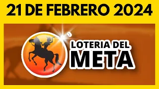 Resultado LOTERIA del META del  MIERCOLES 21 de febrero del 2024 💫✅💰