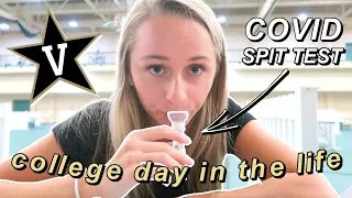 A Day in My Life at Vanderbilt University | testing for covid, online classes, & more!