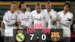 يوم سحق ريال مدريد برشلونة7_0 Madrid 7_ 0 Barcelona   El Clásico   HabíaP