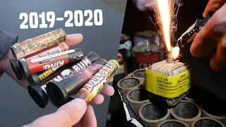 Lighting Fireworks For New Year's Eve!