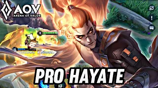 HAYATE GAMEPLAY | PRO HAYATE - ARENA OF VALOR