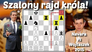 SZACHY 214# Obrona sycylijska, szalony rajd króla!. Analiza partii szachowej Navara - Wojtaszek 2015