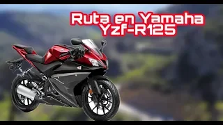 Ruta en Yamaha Yzf-R125