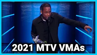 Travis Scott FORGETS to Thank Kylie Jenner at 2021 MTV VMAs? #Shorts