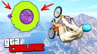 БЕСКОНЕЧНЫЙ ГЛАЙД СКВОЗЬ ДЛИННУЮ ТРУБУ С ОДУВАНЧИКОМ НА BMX СКИЛЛ ТЕСТЕ В GTA 5 ONLINE