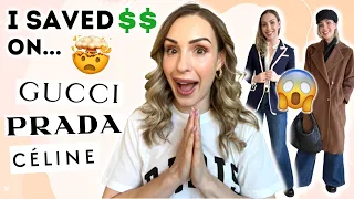 TOP 10 TIPS FOR SAVING ON LUXURY PRE-LOVED | HOW I SCORED ON GUCCI AND PRADA🤯CELINE, MAX MARA, BAGS