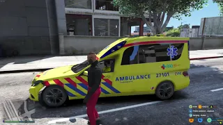 Ambulance in TDA zit er volledig naast...