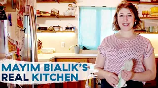 Mayim Bialik From Big Bang Theory Shows Us Her Home Kitchen