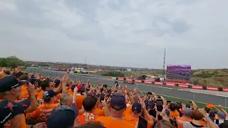 Dutch Grand Prix 2022 Zandvoort Max Verstappen first round from Hairpin 2