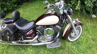 Yamaha Drag Star 1100 Classic обзор тест-драйв отзыв.