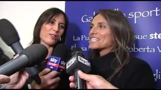 Bari. Flavia Pennetta e Roberta Vinci premiate al Galà dello Sport del Coni