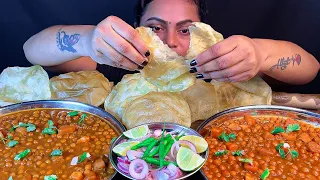 Eating Luchi/Puri with🔥Spicy Ghugni | Food Eating Show *Real Mukbang* No Talking Asmr | Eating Show