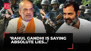 Amit Shah defends 'Agniveer Scheme', Slams Rahul Gandhi for falsehoods