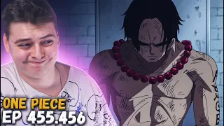 DEATH OR LIFE? One Piece 455-456 series | Reaction to anime