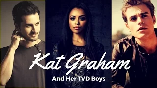 Kat Graham and Her TVD Boys // Part 2