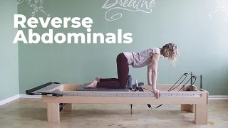 Reverse Abdominals on the Pilates Reformer