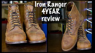 Red Wing Iron Ranger 8085  |  Review After 4 Years