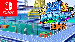 Super Mario Sunshine 100 % Walkthrough - Part 3 Ricco Harbor [no commentary]