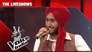 Parakhjeet Singh - Mera Rang de basanti chola | The Liveshows | The Voice India S2