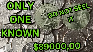 TOP 5  WASHINGTON  QUARTERDOLLARS 1985D BIG MONEY MOST VALUABLE COINS IN YOUR POCKET CHANGE !