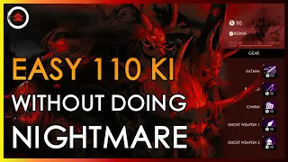 How to Reach Ki 110 Without Playing Nightmare Difficulty | Ghost of Tsushima Legends