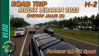 Road trip mudik lebaran 2023 H-2, Pakai  TOYOTA FORTUNER 2.8 GR Sport