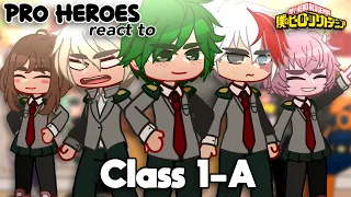 “Pro Heroes React To Class 1-A” || BNHA/MHA || GachaClub || JovyTheElf