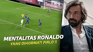 "Gak Pernah Sok Jago" Inilah Alasan Pirlo Menjadikan Ronaldo Panutan Para Pemain Muda