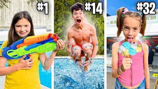 100 SUMMER Routine items in 24 hours! ROUTINE gone wrong!