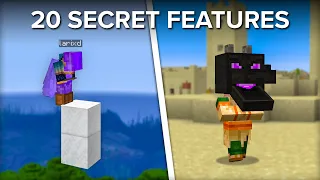 20 Minecraft Blocks That Have Secret Features